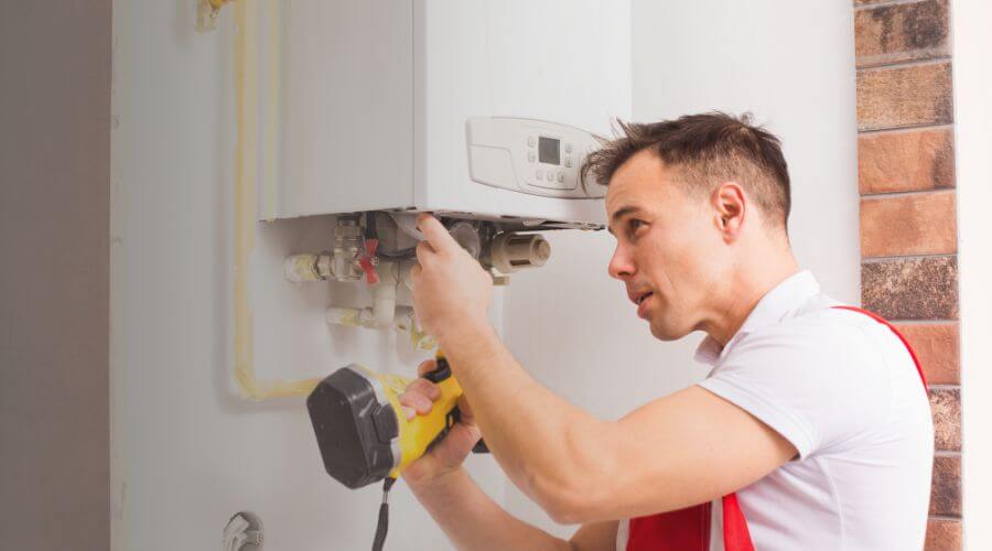 Local tankless water heater installation in Charlemont, MA